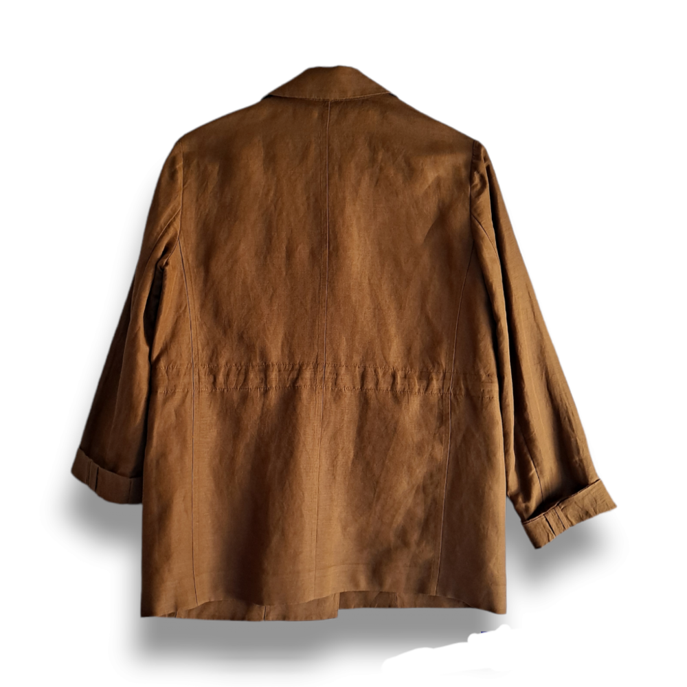 Marc By Marc Jacobs Tan Brown Relaxed Blazer - Picture 2 of 5